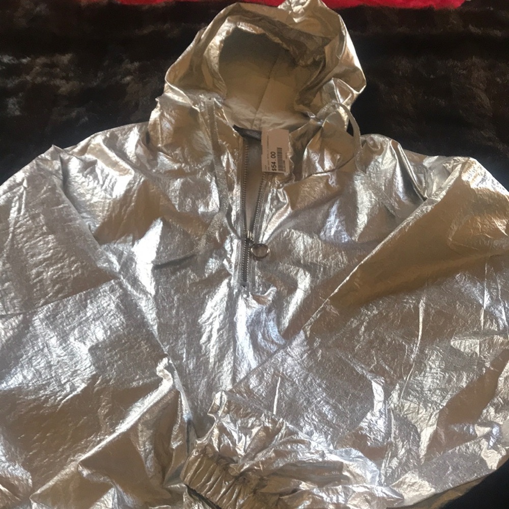 Metallic Windbreaker